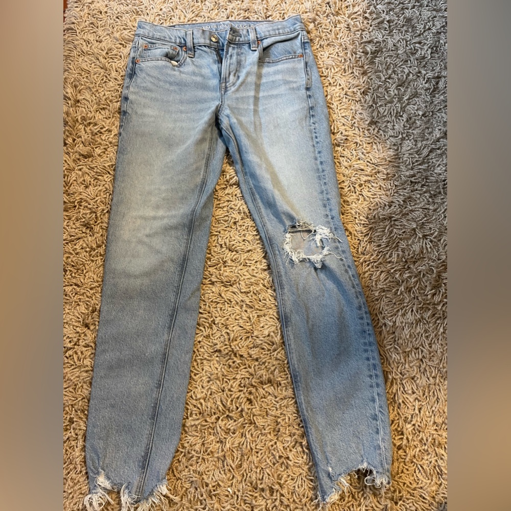 American eagle 90s skinny jeans size 4